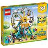 LEGO 31119 Creator 3 in 1 Ruota Panoramica, Autoscontro e Giostra, Playset Parco Giochi, Costruzioni per Bambini di 9 Anni