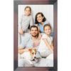 KODAK Cornice digitale Wi-Fi 27 pollici, HD IPS Cornice elettronica con 32 GB di memoria, rotazione automatica delle immagini, condivisione di foto o video ovunque tramite app, marrone, con