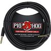 Pig Hog pc-h10bkr nero intrecciata cavo per strumenti, 3 m, ad angolo retto 20 ft Black Woven