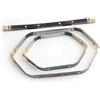50 Cerniere Interne Metalliche Flessibili Per Borse Fai Da Te – 5 Misure (8/9/10/11/12 Cm) – Accessori Cucito E Portafogli – Bronzo