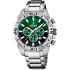 Festina Orologio Uomo Analogico in Acciaio Inossidabile 316L Argentato - Movimento al Quarzo - Cronografo - Calendario - Vetro Minerale ad Alta Resistenza - Impermeabile 10 ATM F20543/3 Chrono Bike