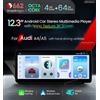 XTRONS AUTORADIO GPS Audi A4 A5 Android 14 WiFi 4G XTRONS QBA24A4HL Carplay Snapdragon