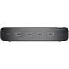 Belkin F1DN204KVM-UNN4 switch per keyboard-video-mouse (kvm) Montaggio rack Nero - TASTIERA TEDESCA [F1DN204KVM-UNN4]