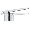 WMF Schiacciapatate Gourmet, schiacciapatate versatile, strumento da cucina facile da usare, gancio stabilizzante, acciaio inossidabile Cromargan, lavabile in lavastoviglie