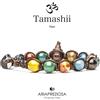 Tamashii Bracciale Pietra Tibetano Agata striata mix Tamashii Unisex 1 giro BHS900-229