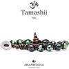 Tamashii Bracciale Tibetano Pietra Zoisite Rubino Tamashii 1 giro BHS900-244
