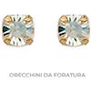 Inverness Orecchini 84 Tiffany Cristallo 3mm
