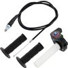 DTLLCZP Manopole dell'Acceleratore con Cavo 1.2M e Manubrio a Torsione in Alluminio, Gas Rapido per Manubrio da 7/8 Pollici, Compatibile con Moto da Cross, Pitbike, Quad e ATV 50cc-200cc (50/90/110/125/140cc)