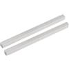 QUARKZMAN 2Pcs Perno Manopola Porta, Barra di Ricambio Maniglia Porta, Parti di Ricambio Maniglia Porta Mandrino Porta da 120 x 8mm, Argento