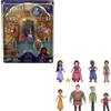 Mattel Disney Wish - I Teenager, set di 8 mini bambole snodate e un personaggio Star, con abiti caratteristici ispirati al film, da esporre e collezionare, giocattolo per bambini, 3+ anni, HPX36