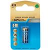 Glowster Batteria alcalina 23A 12V 1PZ Ideale per Dispositivi Elettronici, Telecomando e Articoli di Uso Quotidiano.