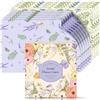 Scent-Hi Carta Profumata per Cassetti, Profumi di Talco per Bambini, Profumo di Lino e Lavanda Carta Profumata per Armadi per Profumare i Vestiti e Decorare i Mobili, 36.5 * 50 cm