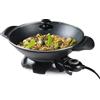 DOMO DO8708W, Wok elettrico, Nero