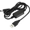 YOKIVE DC 5V a DC 12V USB Step Up Tensione Convertitore, Cavo Alimentazione con DC Jack 5,5mm x 2,1mm, Ottimo per Router,fotocamera, Auto Guida Registratore (Nero, 9W 2A)