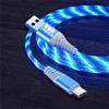 SVO plus cavo USB Tipo-C - Rapida ricarica cellulare da 2,4 A e LED incandescente, Illumina la tua esperienza di ricarica il tuo smartphone con stile (BLU)