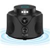 PLINO Ultrasuoni per Topi da Interno - Dissuasore Topi Ultrasuoni Ampia Copertura a 360° - Repellente Topi Potente con Luce LED e Sensore PIR - Per Case, Garage, Soffitta, Ristoranti - (1 Unità)