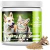HONGYEE Polvere di olmo per cani e gatti 120 g, supporto alla salute digestiva degli animali domestici e promozione dell'assorbimento dei nutrienti