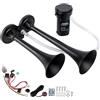 FARBIN Clacson ad aria compressa per auto, camion, 12 V, clacson ad aria doppia, con compressore e pulsante, per camion, treno, bus, furgoni, barche