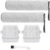YUEYEE Accessori per Roborock F25, F25 ACE, F25 RT,F25 LT,F25 ALT, F25 GT,F25 XT,F25 ACE Combo,F25 Combo aspirapolvere bagnato e asciutto set di accessori 2 rulli per spazzole, 2 pezzi di ricambio