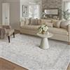 PureCozy Tappeto Salotto Grigio 160x230cm Camera da Letto Antiscivolo Lavabile Tappeti Sala Cameretta Soggiorno Ufficio Carpet Pelo Corto Morbido Rug