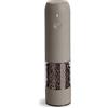 TLYSXPRO Macina Pepe Elettrico Ricaricabile USB-C, Grana Regolabile, Macinapepe Automatico con Luce LED e Spazzola di Pulizia, Accessori Cucina Moderni (1 Pezzo, Greige)