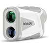REVASRI Laser Golf Rangefinder 1000M 6X Ingrandimento Flag Lock Vibration, MIMI Golf Rangefinder con M/F/Y 3 unità | e banda magnetica per giocare a golf