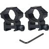 ToopMount Anelli Doppi per Montaggio su cannocchiale 25,4 mm Anelli per cannocchiale See-Thru a Profilo Medio da 1 20 mm Picatinny Weaver Riser Mount