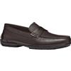 Geox U Moner W 2FIT D, Mocassino Uomo, Coffee, 43 EU