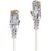 PureLink MC1502-030 Cavo di Rete CAT6 UTP (10/100/1000 Mbit/s), Extra Sottile con 2X RJ45 Plug, Cavo Patch per Switch, Modem, Router, Patch Panel, 1 Pezzo, 3,00m, Bianco