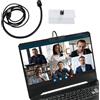 Bewinner Center Cam USB Centrale Webcam 15fps 8MP Auto Focus Desktop PC Webcam, Plug and Play con visivo a 80° Angolo di visualizzazione per computer