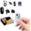 BSLVWG Mini action camera da pollice, obiettivo grandangolare 120°, 1080p, piccola fotocamera con clip posteriore, vlogging portatile, registrazione POV a mani libere, videocamera da casco per