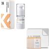 K&F CONCEPT Soluzione di Pulizia Spray per Schermi da 15 ml & Panni in Microfibra per Obiettivi, Occhiali, Schermi e Tablet - 6 Pezzi (15x18 cm)