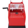 Ejoyous Macchina per Mescolare Carte Manuale con Manovella, Macchina per Mescolare Carte, Miscelatore per Poker per una Miscelazione Perfetta, Dispositivo per Mescolare Carte (rosso)