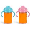 Aolso Bottiglia Magica 2 Pezzi New Born Baby Doll Accessori, Baby Bambola Flacone di Latte Alimentazione Simulata - Il Liquido Scompare Quando Si Inclina