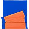 Sensory Owl Tunnel Sensoriale per Bambini Tunnel della Resistenza da Gioco Riduzione dello Stress Crisi di Panico in Tessuto Blu Arancione 50 x 200 cm