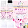 FUNSHOWCASE Taba Squishy - Kit fai da te in gel trasparente, flessibile, in silicone liquido, 500 ml