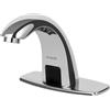 AIKE AK7500 Rubinetto Touchless Bagno, Rubinetto Automatico con Sensore Monoforo con Piastra di Copertura per Bagni Commerciali, Cromo