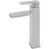 VirtuGro Rubinetto Bagno Lavabo Miscelatore Lavabo Bagno Rubinetto Bagno Miscelatore Bidet Rubinetti Bagno Rubinetto Lavandino Bagnoacciai Inossidabili Regolabile Freddo e Caldo Argento
