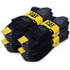 CAT 12 paia di calzini corti da lavoro CATERPILLAR WORK QUARTERSOCKS 41-50, Nero , 41-45