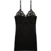 YAMAMAY - Sottoveste, Donna, Nero