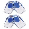 CosyInSofa 2 paia Cuscinetti in Gel per Tallone in Silicone per Plantar Fasciite, Tallone e Dolori di Achille, Tallone in Gel e Cuscino Assorbente