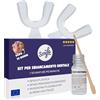 SMYLE Kit Sbiancante Dentale: Fino a 7 Tonalità Più Bianche, Ingredienti Naturali, Senza Perossido/Chimici/Aromi Artificiali, Eco-Sostenibile