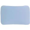 Edda Lux Federa adatta al Tempur Symphony e Tempur Arch S, M, L cuscino, 63 x 43 cm, in morbido jersey 100% cotone per cuscino ergonomico, Azzurro