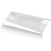PuntoCasaStore 50 Scatoline Tubo in Pet Trasparente - Portaconfetti per Bomboniera, 3 × 2 × 7,5 cm, Astuccio per Matrimonio, Battesimo, Laurea