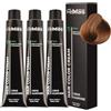 Femmas Colore per Capelli 3x Biondo Medio Ambra Oro 7.83 | Crema Colorante per Capelli con Olio di Argan, Cheratina e Ceramidi | Colorazione o Riflessante Duraturo per Risultati di Colore Radiosi |