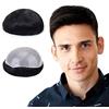 Lordhair Protesi Capelli Uomo, Pelle Super Sottile da 0,06 mm Tutti con loop a V Parrucca da Uomo per Sistema Capillare da 8x10 Pollici Dimensione Della Base Densità Media -130%