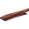 KYVU T13 Pettine a denti larghi tartarugato con manico per capelli molto spessi