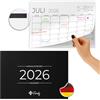 Finoly Calendario Magnetico Luglio 2026 a Dicembre 2027 in Tedesco | Calendario Magnetico per Frigo 2026 (18 Mesi)| Calendario da Parete 2026 | Planner Mensile Magnetico 2026 (Minimalista)