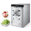 VEVOR Macchina per Ice Cream Duro Commerciale da Banco 2000 W 12-20 L/h, Gelatiera da Tavolo con Contenitore in Acciaio Inox da 6 L Pannello di Controllo LED Autopulente per Bar Cucina