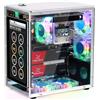 Freenove Raspberry Pi 5 Case Kit Pro (with 1x 128GB SSD), Dual M.2 NVMe SSD Slots, 5 PWM ARGB Fans Light Sync, CPU Tower Cooler, 4.3 Touchscreen, Stereo Speakers, 3.5 mm Audio